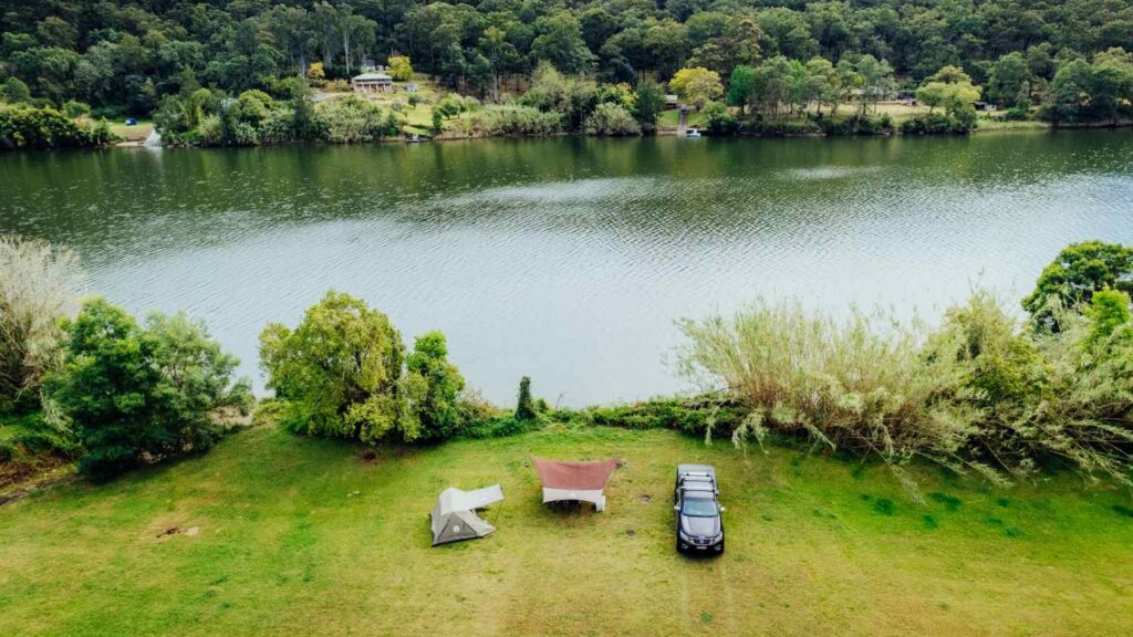 waterside camping