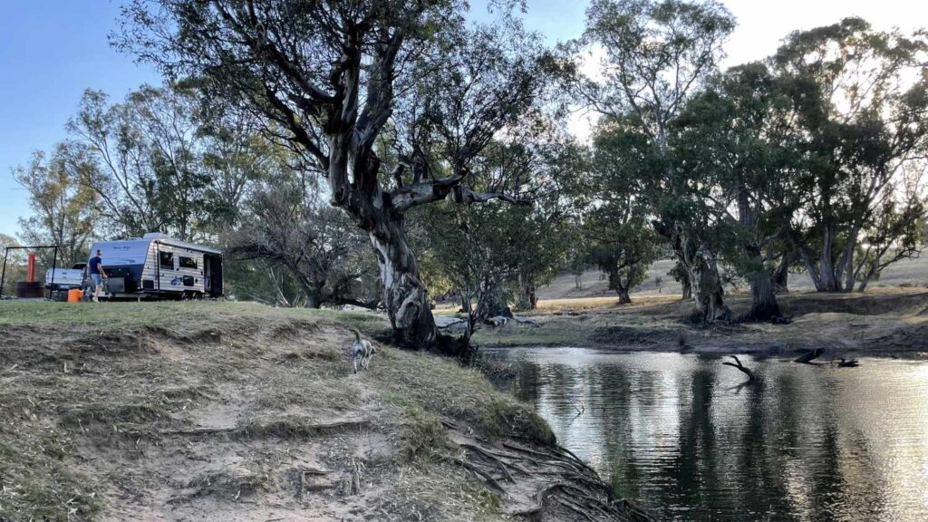 waterside camping