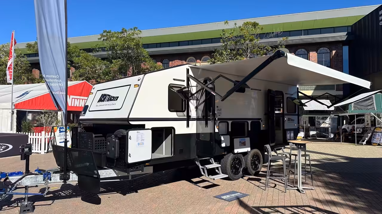 Bushtracker off-road caravan