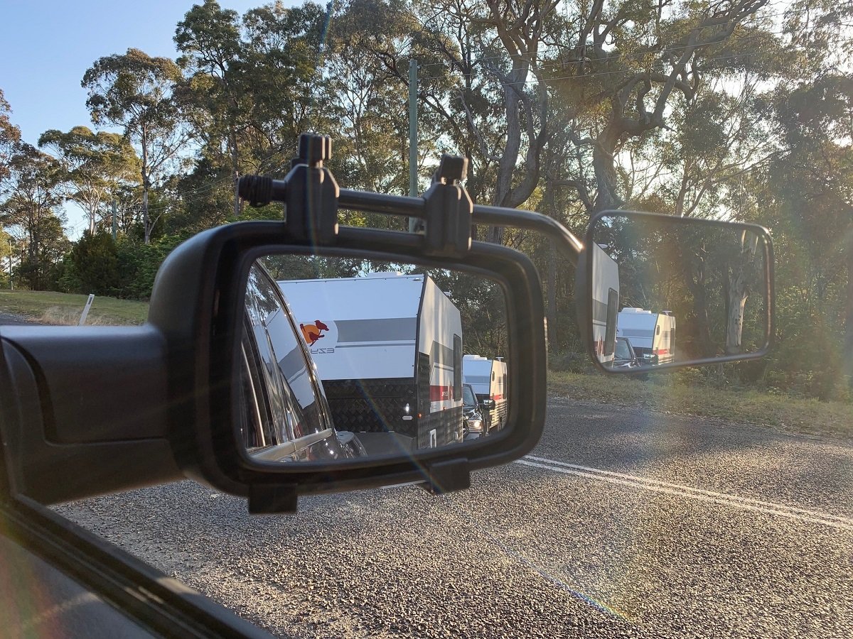 Essential gear - Camec clip-on towing mirrors