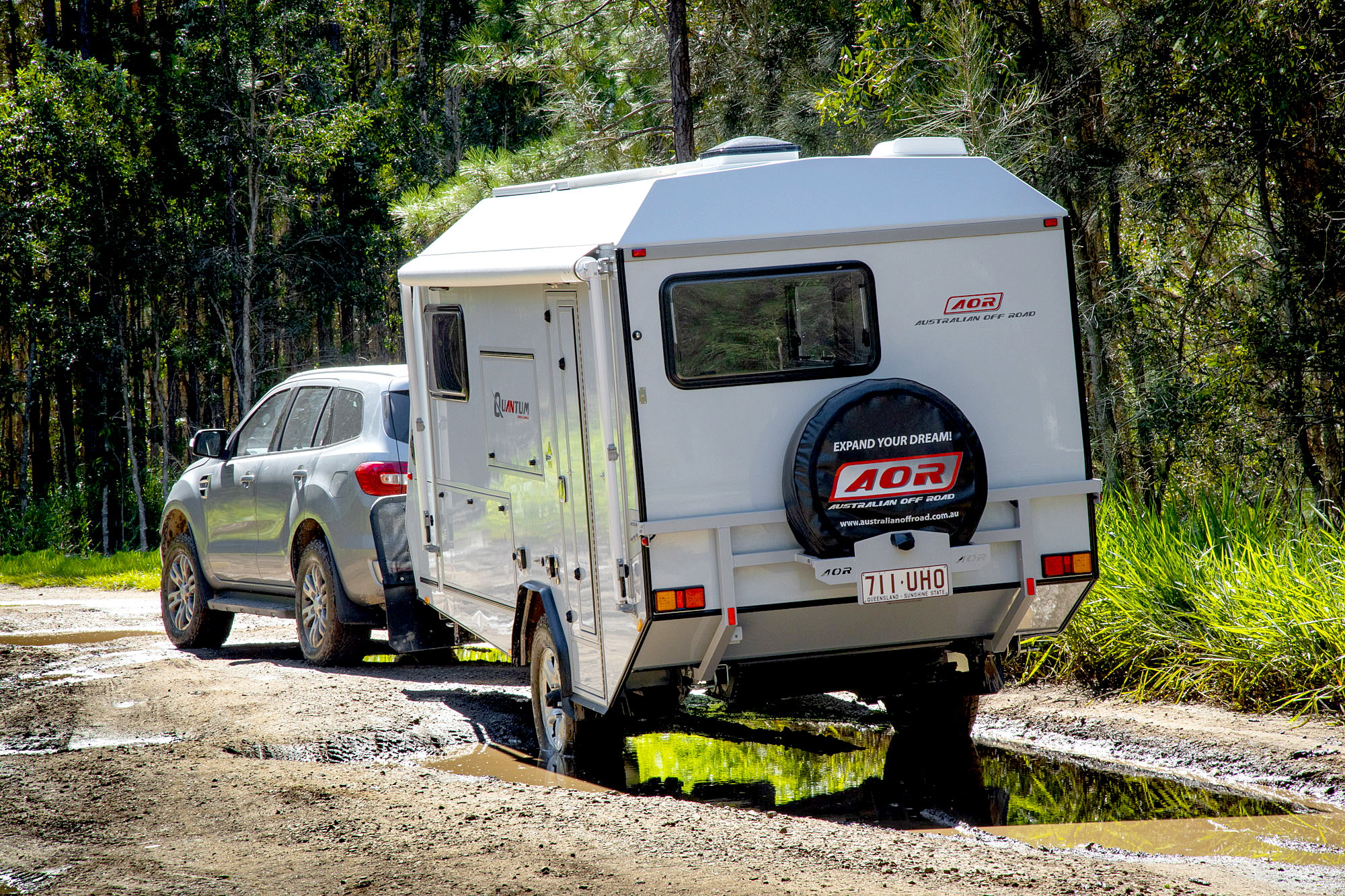 The AOR Quantum on a muddy track