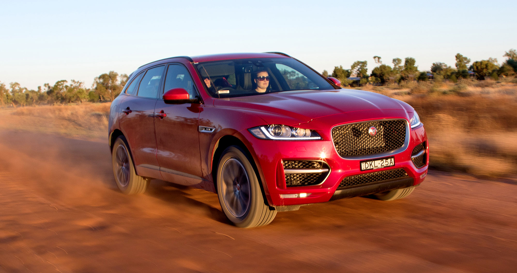 A Jaguar F Pace