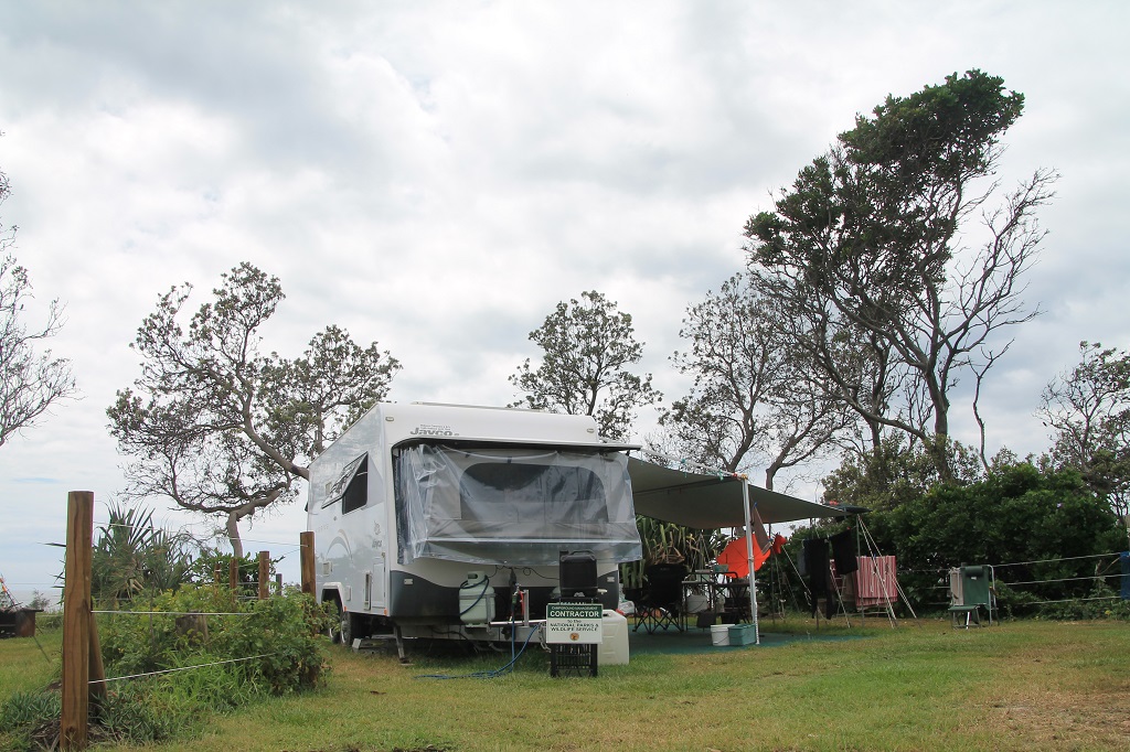 5 The Campground Host Spot A Corner Site Right On The Beach