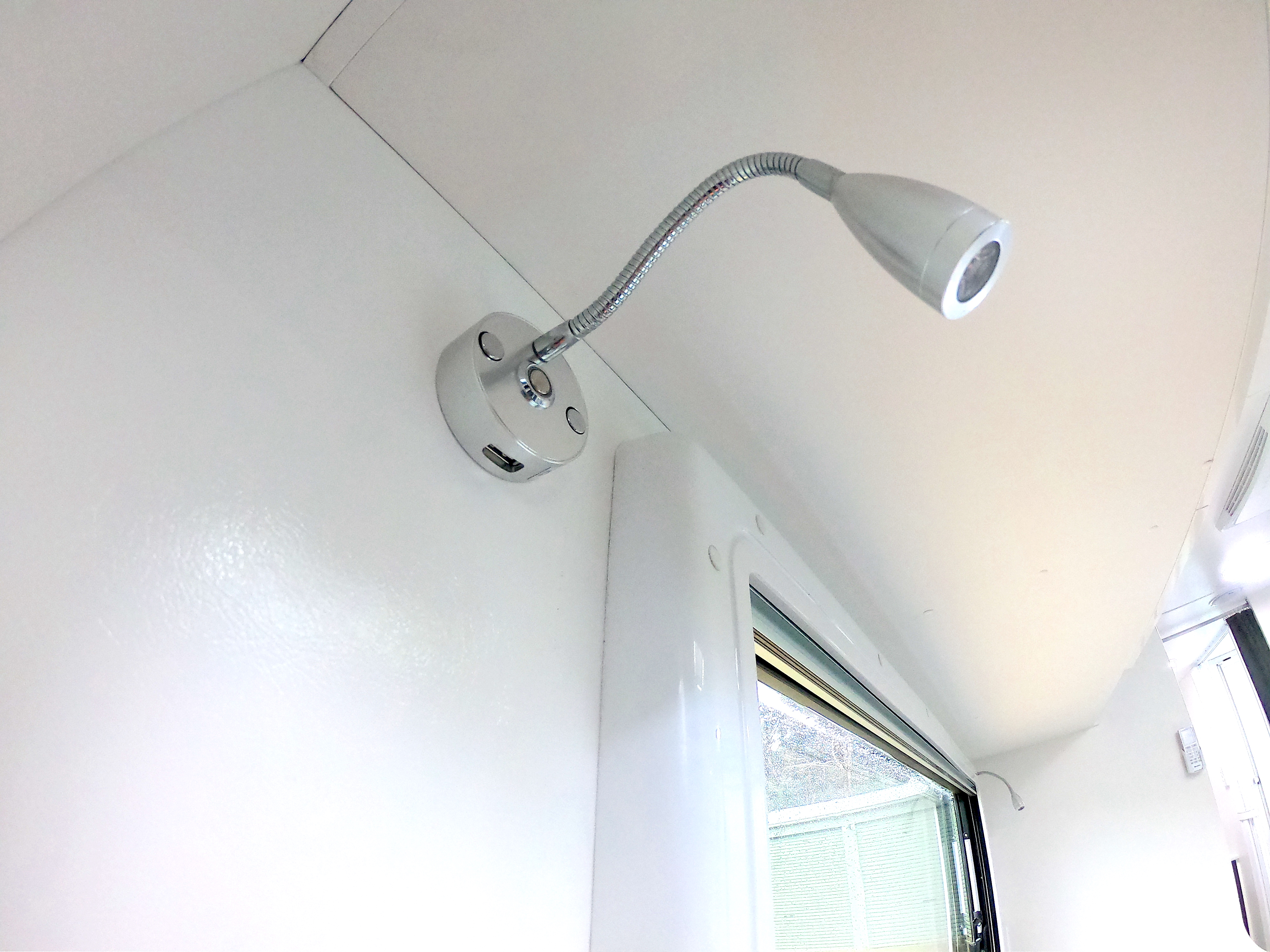 New Age lamps with USB ports