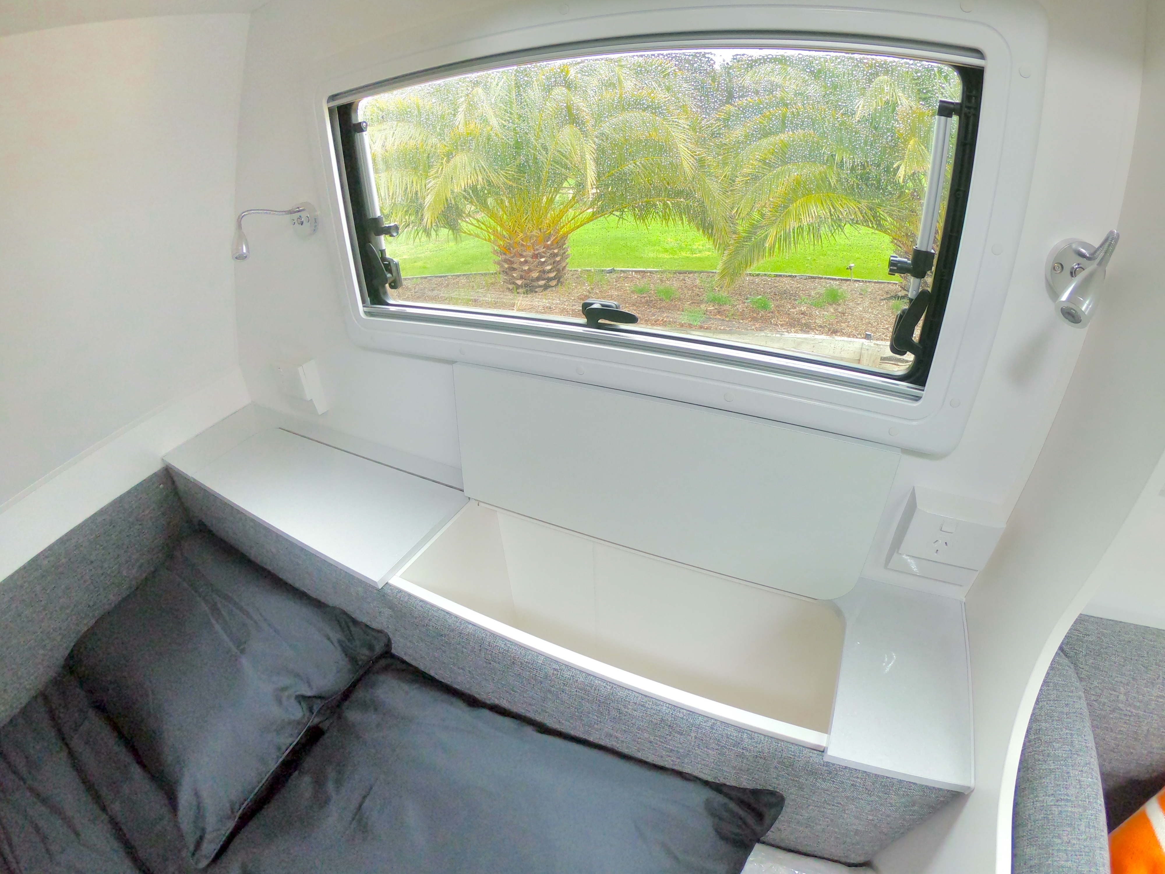 New Age Road Owl bed head storage