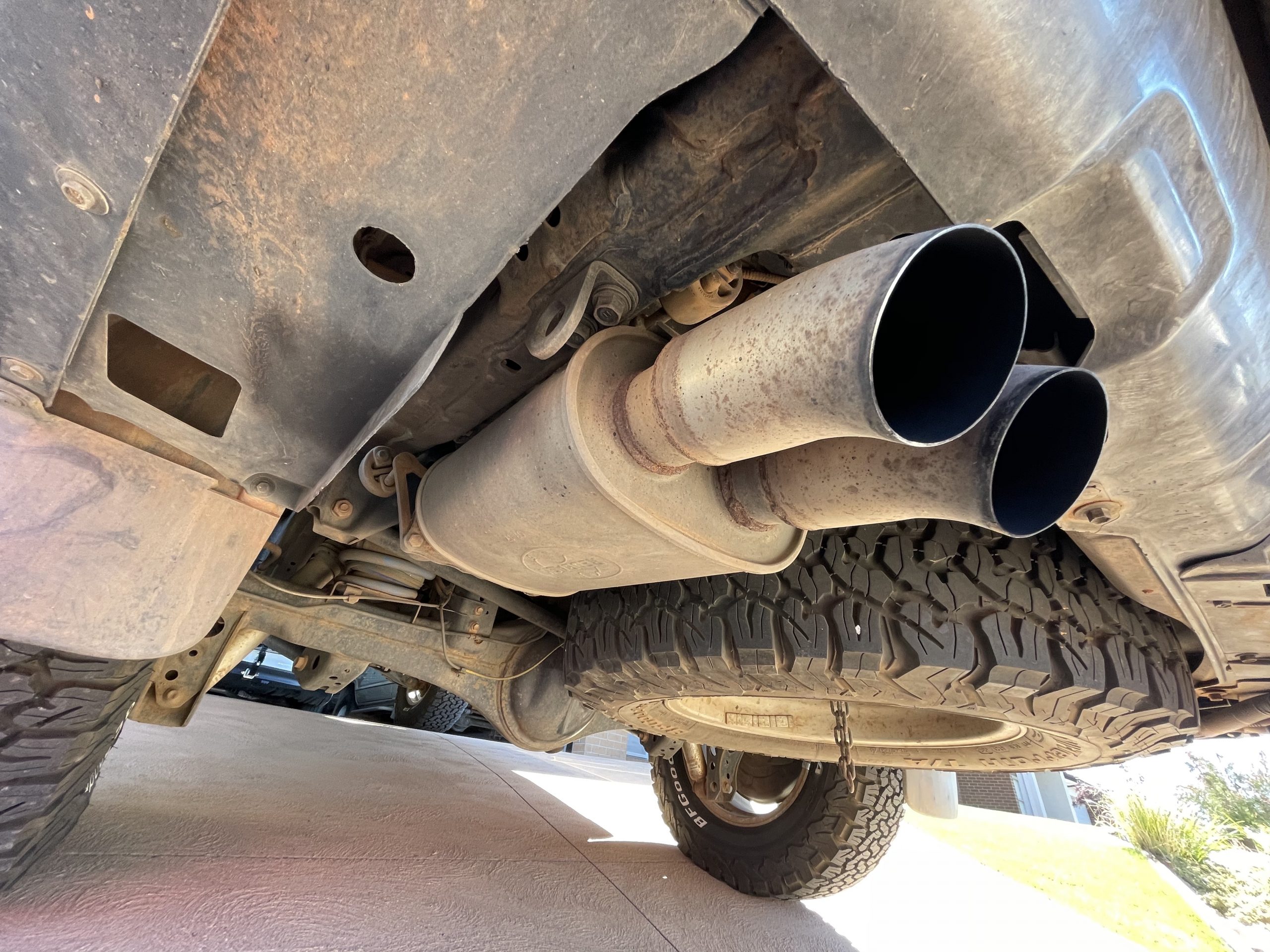 modification big exhaust