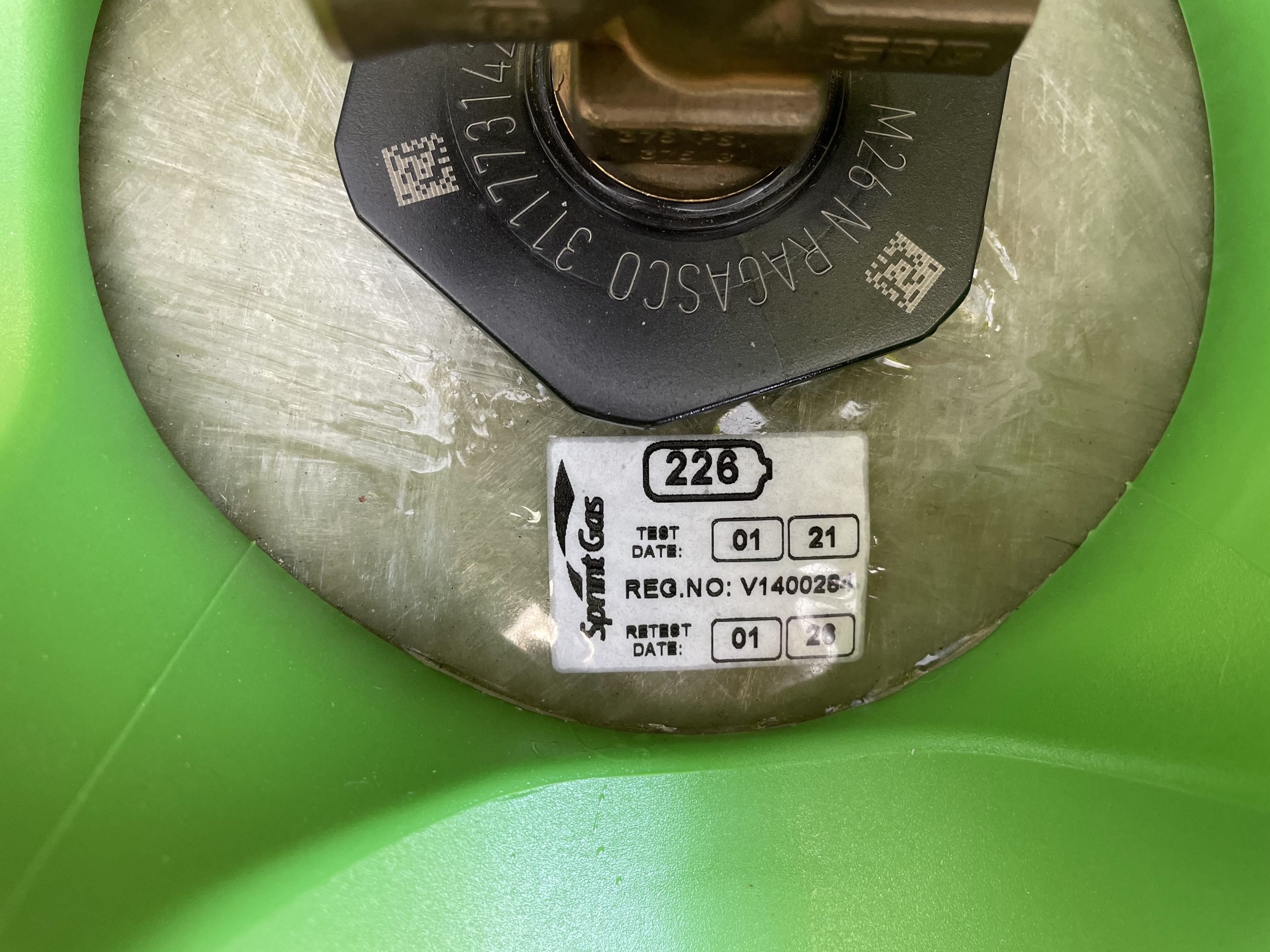 Regasco Composite LPG Gas Cylinder