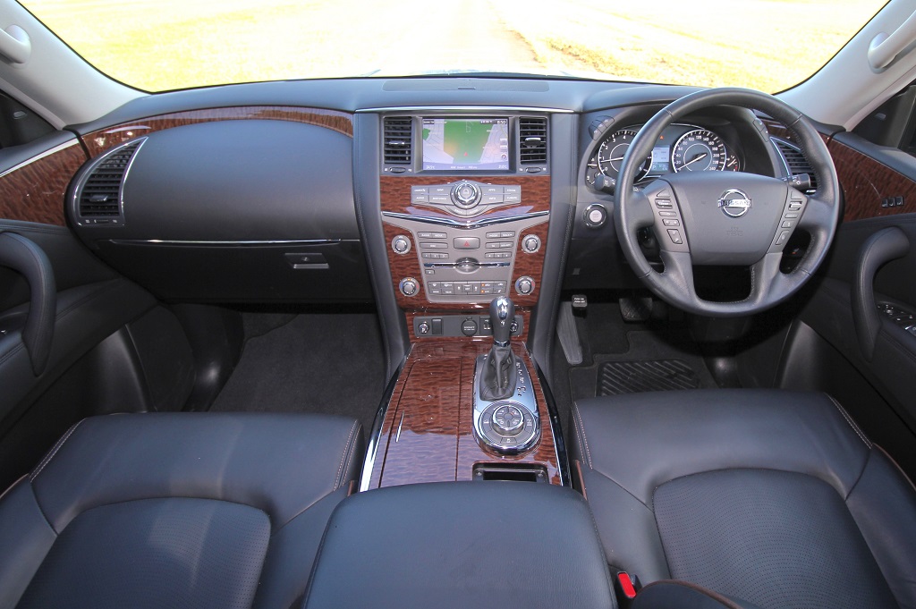 2020 Nissan Patrol interior