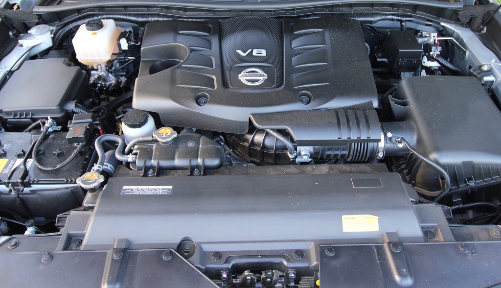 2020 Nissan Patrol V8 engine