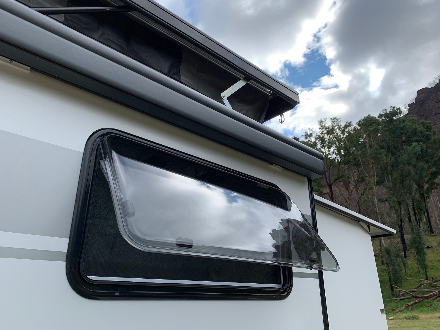 Take care cleaning caravan awnings, trims and seals