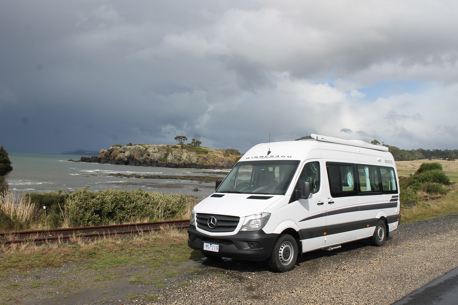 Winnebago at Wynyard, Tasmania