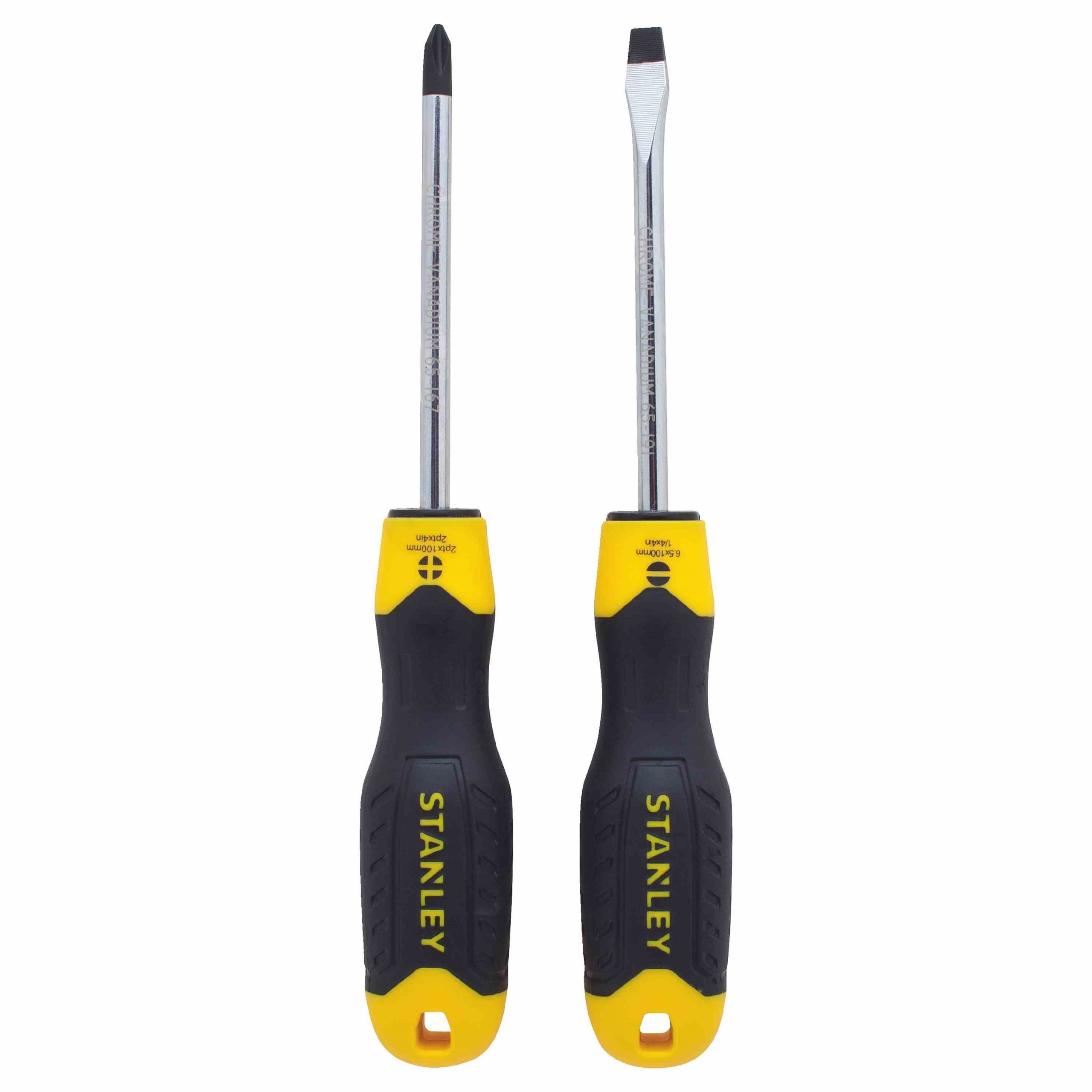 Quality screwdrivers in flat and Phillips head are RV essential tools