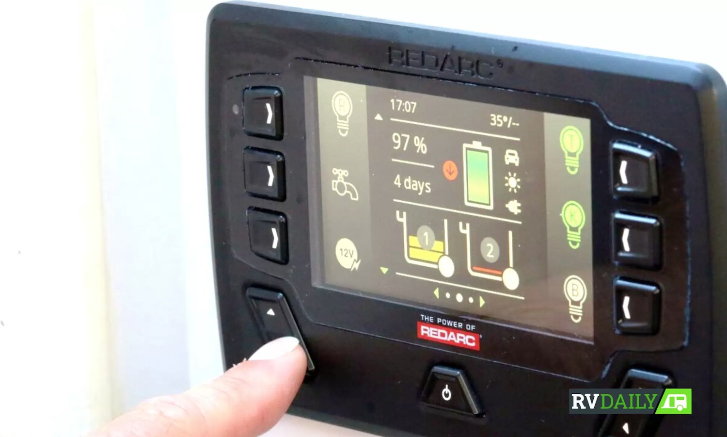Redvision Control Panel