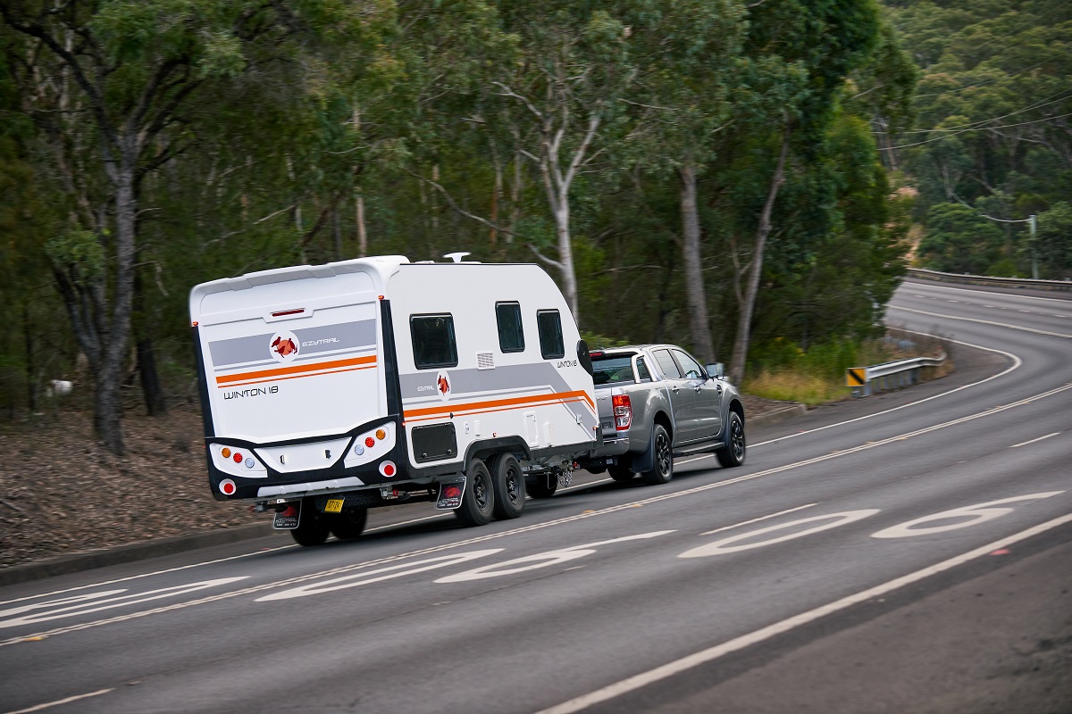 Ezytrail Winton 18 on the road