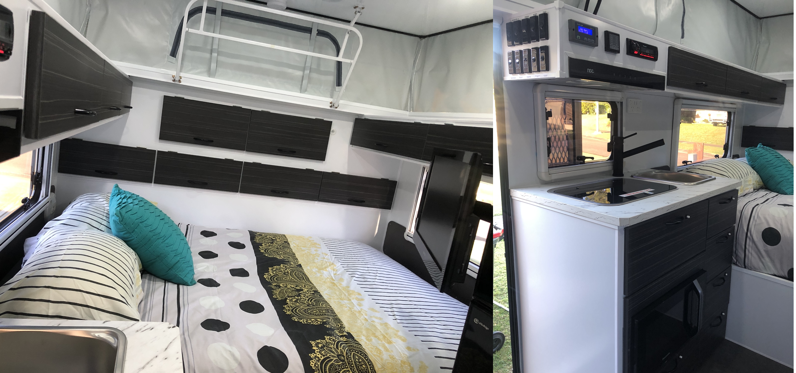 DIY caravan build - interior