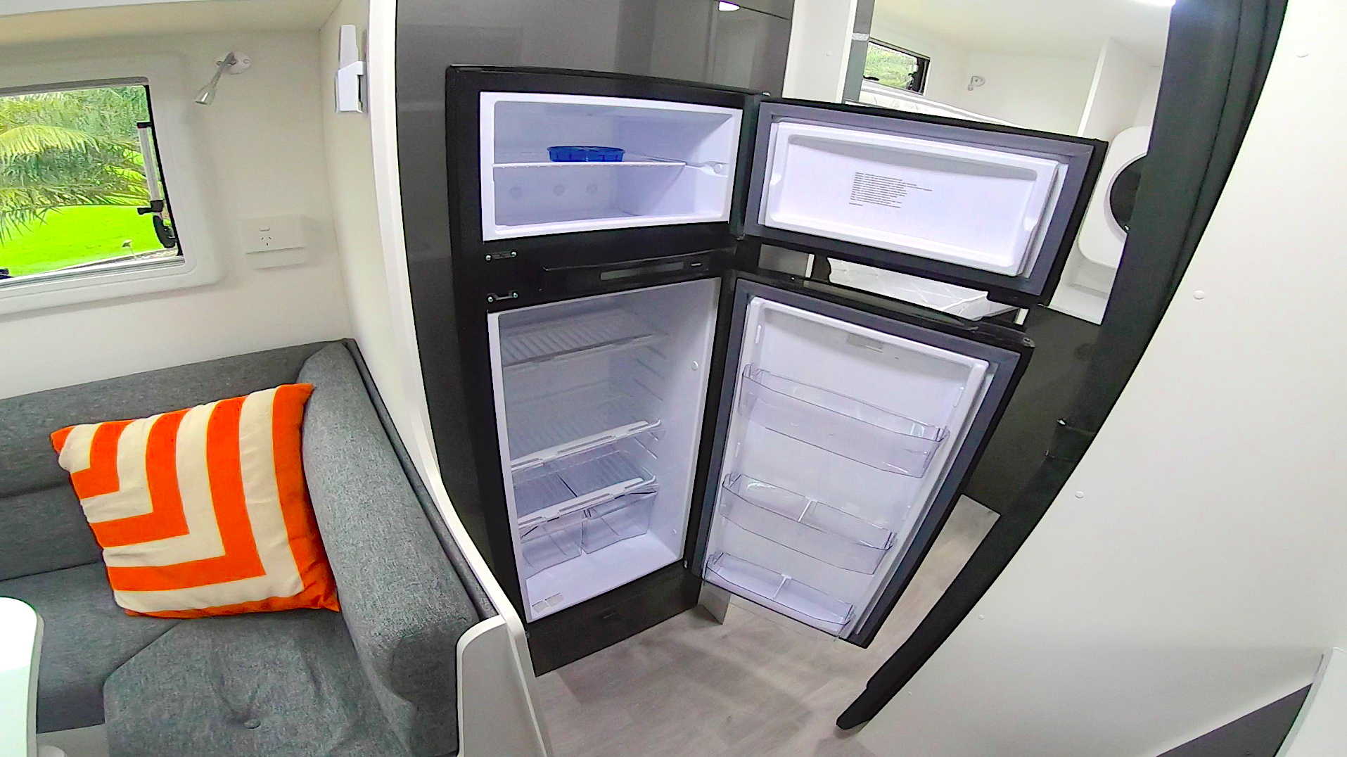 New Age road owl Thetford fridge