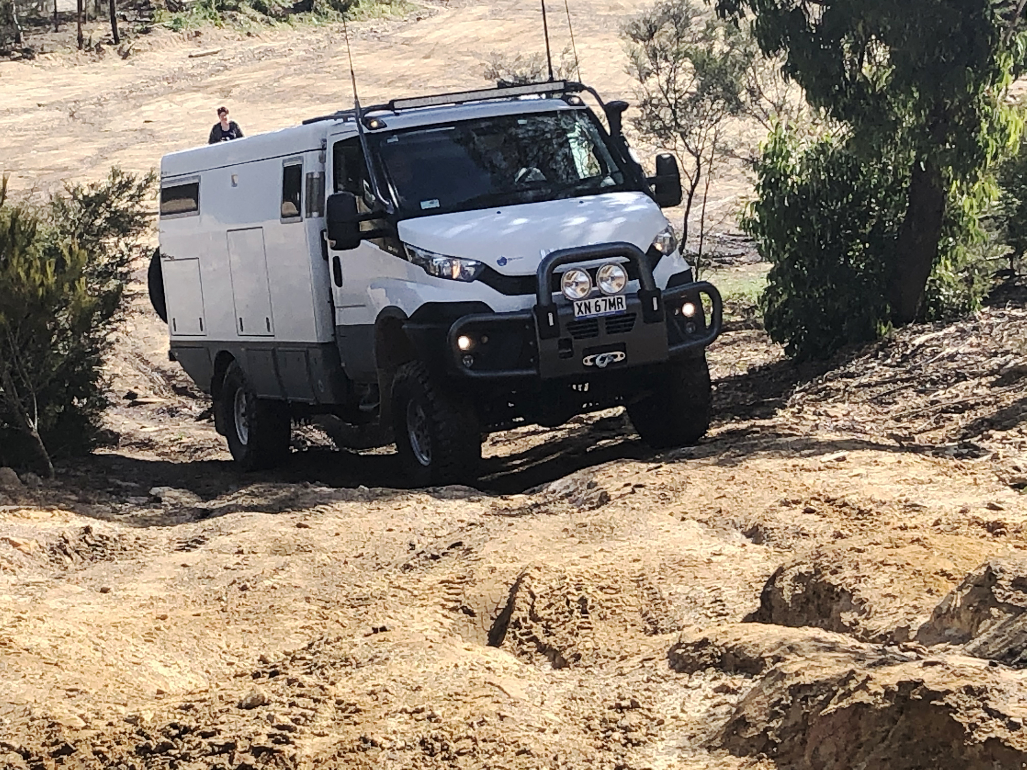 Earthcruiser climbing