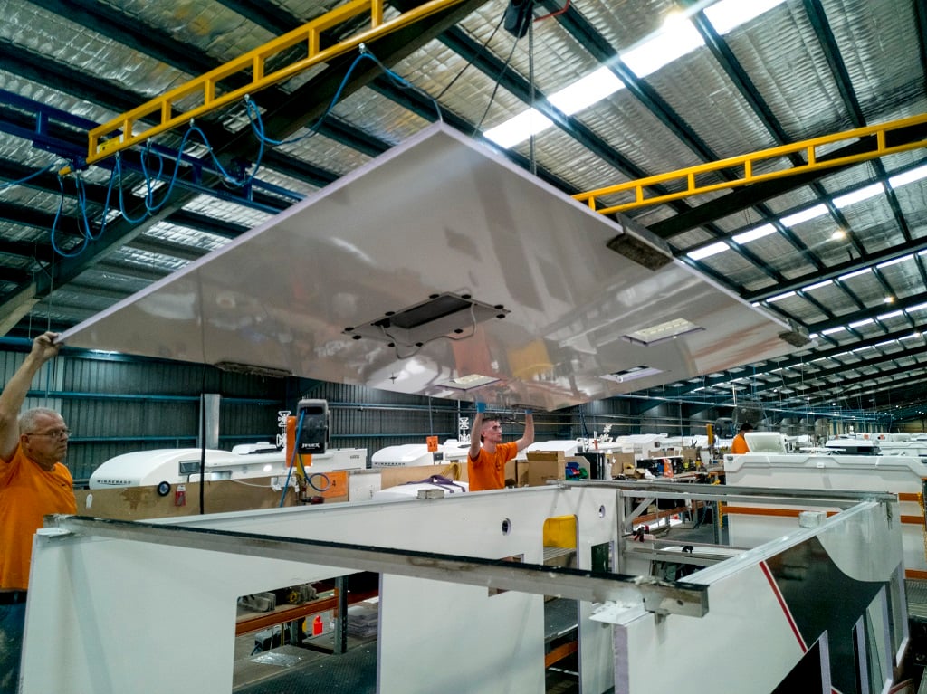 Caravan construction: Stick and tin vs composite panels