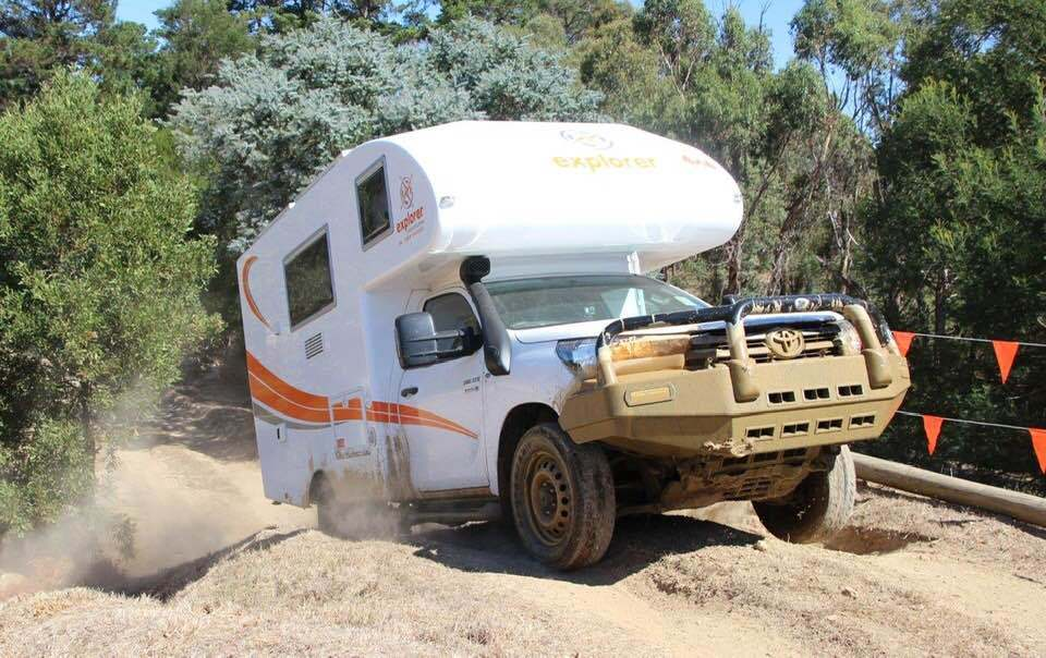 Compact 4X4 motorhome 