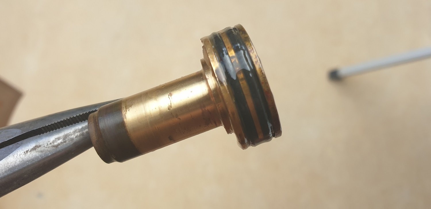 The Piston Removed From The Valve