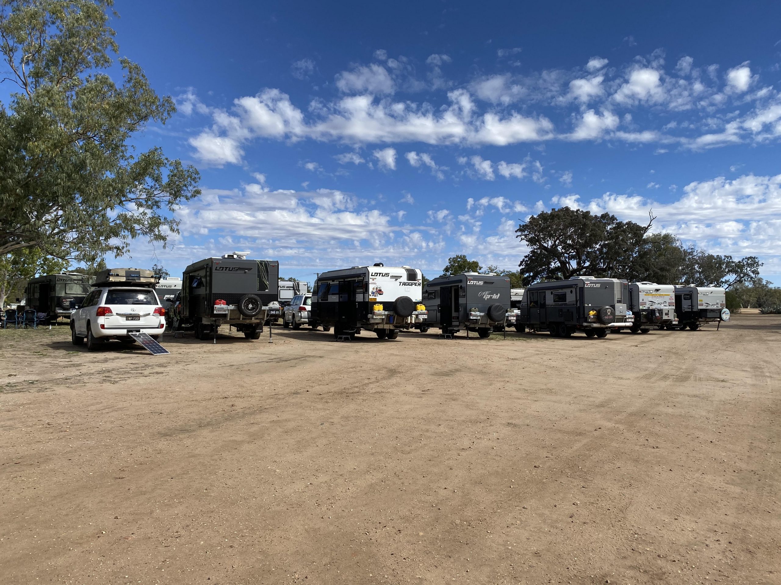 Group Focus - Lotus caravan owners