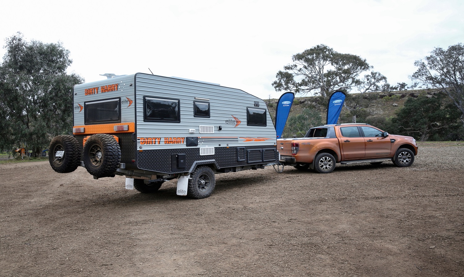 A Ford Ranger has a low payload when hitched