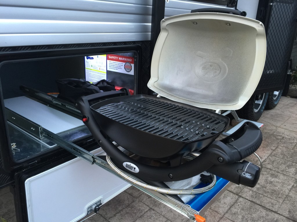 save payload with a Weber Baby Q