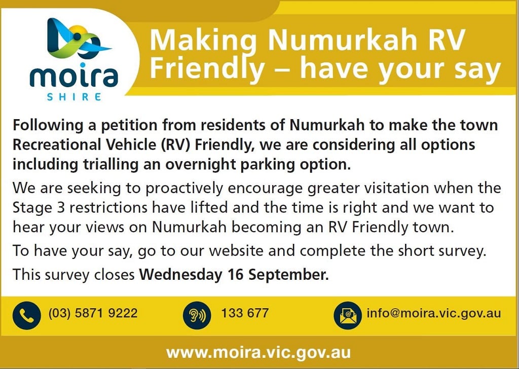 Numurkah seeks RV Friendly status